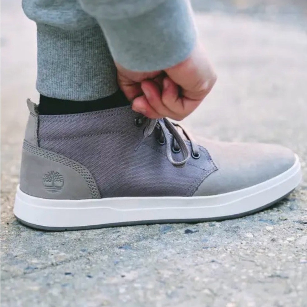 Timberland Davis Square Mid Lace Up Sneakers